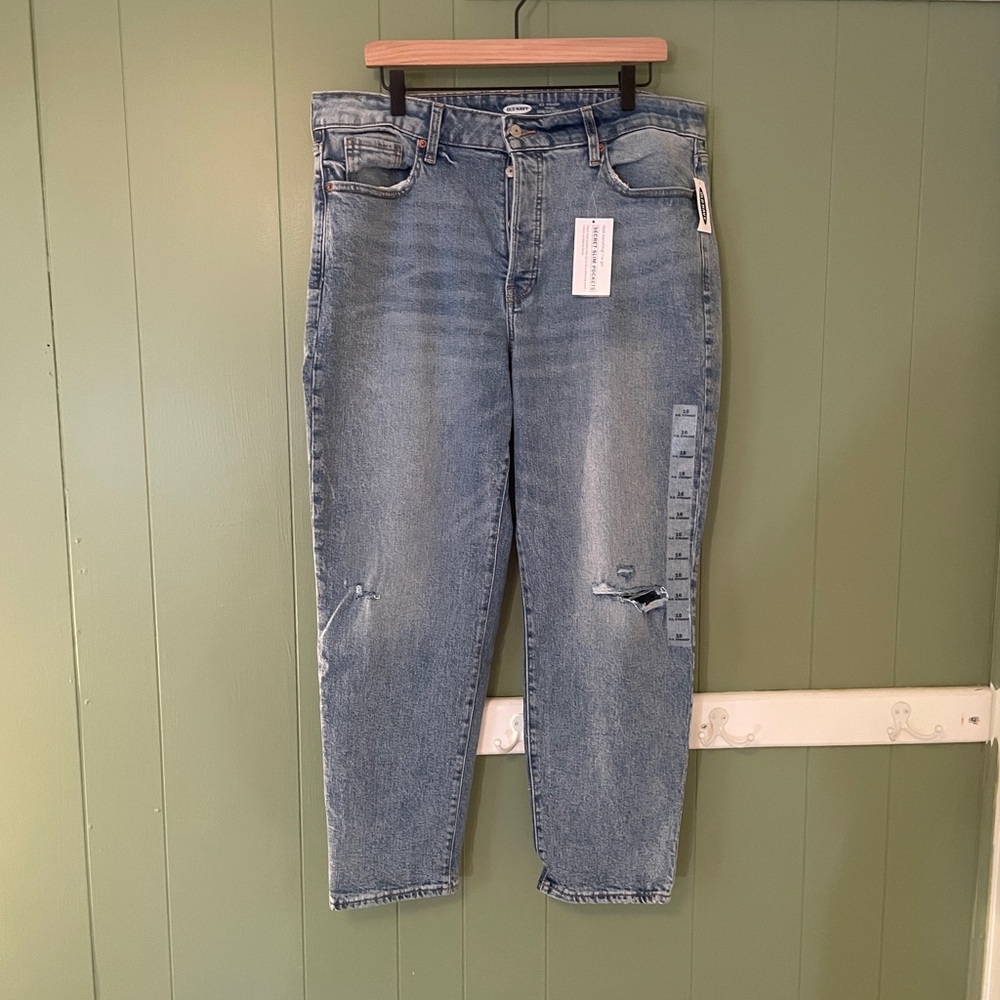 Old Navy Women’s - OG Straight Jeans - medium wash